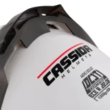 Cassida Aero Solid biela/čierna XS (53-54) - Veľkosť: 53-54, XS · záber 3
