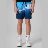 Plážové boardshorty chlapčenské - modré - Farba: modrá · záber 6