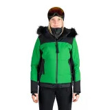 Dámská lyžařská bunda NORTHFINDER TAYLER-409greenblack · záber 2