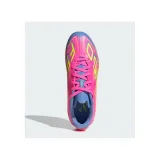 Chlapecké fotbalové kopačky outdoorové ADIDAS F50 League Jr FG MG lucid pink lucid lemon blue fusion · záber 5