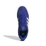 Pánská vycházková obuv ADIDAS VL Court 3.0 semi lucid blue cloud white bright red · záber 4