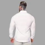 Strečová košeľa Iron Aesthetics Slim Stretch, natural · záber 3