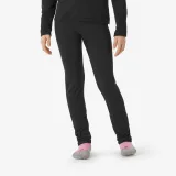 WEDZE Detské lyžiarske termolegíny BL 500 Seamless čierne 14-15 r (161-172 cm) · záber 1