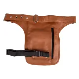 W-TEC Black Heart Devil Skull Brown Leather · záber 2