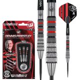 Dart szett steel Winmau Dennis Priestley Diamond 3-ZERO 22g, 90% gravírozott · záber 1