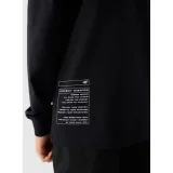 Chlapecké tričko s dlouhým rukávem 4F JUNIOR LONGSLEEVE-JWAW24TLONM294-20S-DEEP BLACK · záber 5