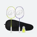 KUIKMA Detská bedmintonová raketa BR 190 Sensation limetkovo-fialová bez · záber 1