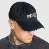 Distressed siltes sapka Iron Aesthetics ASTHX, fekete · záber 2