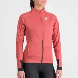 Dámská cyklistická bunda SPORTFUL Super w jacket, dusty red · záber 4