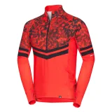 Pánska lyžiarska mikina s 1 2 zipsom NORTHFINDER BERTI-170orangeblack · záber 3