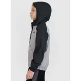 Chlapecká bunda s kapucí 4F JUNIOR JACKET-JWSS25TJACM185-25S-GREY · záber 3