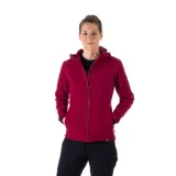 Dámská turistická softshellová bunda NORTHFINDER ASHLEE-510-cherry · záber 1