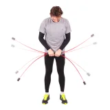 Kmitacia tyč inSPORTline Flexi Bar Strong - Farba: čierna · záber 2