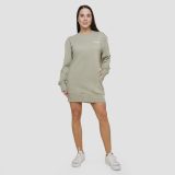 GymBeam Agile Longline női pulóver Sage - Méret: M | Szín: Zöld | Tömeg: 0,642 g · záber 5