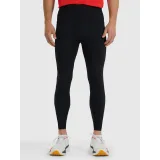 Pánské běžecké zateplené legíny 4F TIGHTS FNK M356-WAW25TFTIM356-20S-DEEP BLACK · záber 2