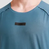 GymBeam Unity T-shirt Blue - Veličina: S | Boja: Plava | Težina: 0,31 g · záber 2
