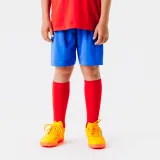 KIPSTA Detské futbalové šortky Essentiel modré 5-6 r (113-122 cm) · záber 1