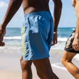 QUIKSILVER QUIKSILVER pánske plážové boardové šortky modré S · záber 2