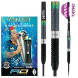 Red Dragon Peter Wright Snakebite World Champion Diamond Fusion SE steel darts 20g 90% gravírozott · záber 1