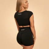 BeastPink Dámské šortky Sense Black - Velikost: M | Barva: Čierna | Hmotnost: 0,12 kg | Balení: 150 · záber 3