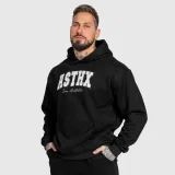 Oversized mikina Iron Aesthetics ASTHX, čierna · záber 1