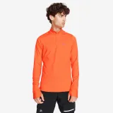 KALENJI Pánske bežecké tričko s dlhým rukávom Run Warm oranžové 2XL · záber 1