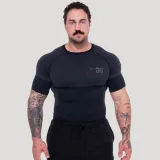Безшевна тениска OG1 Black/Grey - GymBeam - Размер: S | Тегло: 0,2076 g | Опаковка: 90 · záber 1