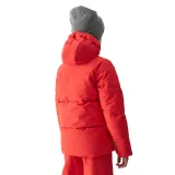 Chlapecká lyžařská bunda 4F JUNIOR TECHNICAL JACKET-JWAW24TTJAM534-62S-RED · záber 2