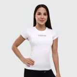 GymBeam Dámske tričko FIT White XL · záber 4