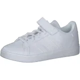Dětská rekreační obuv ADIDAS Grand Court 2.0 K cloud white cloud white grey one · záber 5