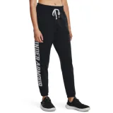 Dámské tepláky UNDER ARMOUR UA Rival Terry Graphic Jogr-BLK · záber 1