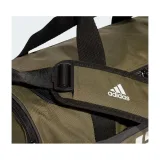 Pánská cestovní taška ADIDAS LINEAR DUFFEL M OLISTR BLACK WHITE · záber 5