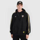 Unisex tepláková mikina bez zipu s kapucí 4F x Drift Masters - černá · záber 1