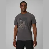 Pánské tričko s krátkým rukávem 4F TSHIRT M2825-24S-MIDDLE GREY · záber 1