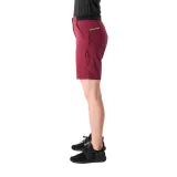 Dámske turistické kraťasy NORTHFINDER HALME-378wine · záber 3