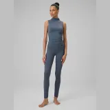 Dámské tréninkové tričko bez rukávů 4F SLEEVELESS FNK F0885-32S-DENIM · záber 2
