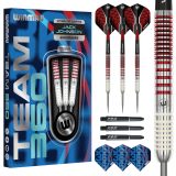 darts szett Winmau Team 360 Jack Johnson Steel - 24g, 90% wolfram · záber 1