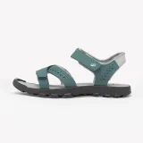 QUECHUA Dámske turistické sandále NH100 zelené 36 · záber 1