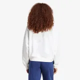 Dámská zateplená mikina ADIDAS W SL FC SWT WHITE BLACK · záber 3