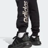 ADIDAS Dámske bežecké nohavice, čierne L · záber 2