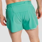 GymBeam Pánské běžecké šortky Pulse X Green - Velikost: S | Barva: Zelená | Hmotnost: 0,105 kg | Balení: 59 · záber 4