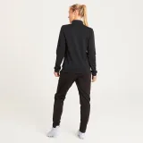 KIPSTA Dámska futbalová bunda ESSENTIELLE čierno-sivá XL · záber 2