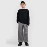 Teplákové kalhoty joggery chlapecké - šedé · záber 1