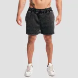 Шорти Aura Washed Black - GymBeam - Размер: S | Тегло: 0,4 g | Опаковка: 32 · záber 1
