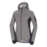 Dámská turistická mikina se zipem NORTHFINDER MARCELLA-807lightgreenblack · záber 4