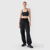 Dámské kalhoty casual parachute oversize - černé · záber 1