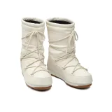 Dámske vysoké zimné topánky MOON BOOT MID RUBBER, 003 cream · záber 3