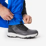 QUECHUA Pánske vodoodpudivé turistické nohavice SH900 modré M (L33) · záber 2