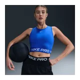 Dámské tréninkové tílko NIKE PRO DF 365 CROP TANK-407-Blue · záber 2
