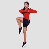 GymBeam Dámská běžecká bunda Pulse Orange - Velikost: XXL | Barva: Oranžová | Hmotnost: 0,23 kg | Balení: 55 · záber 5